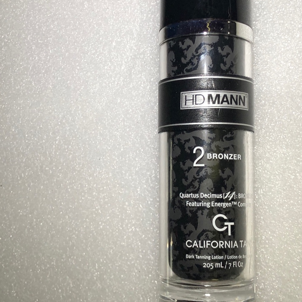 HD MANN TANING LOTION CALIFORNIA TAN step 2 bronzer